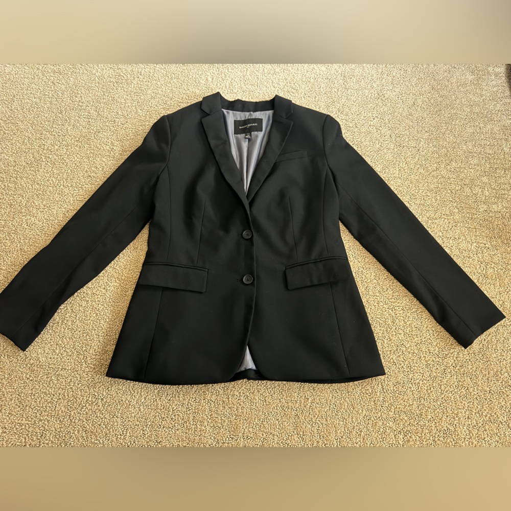 Classic Black Blazer from vintage Banana Republic